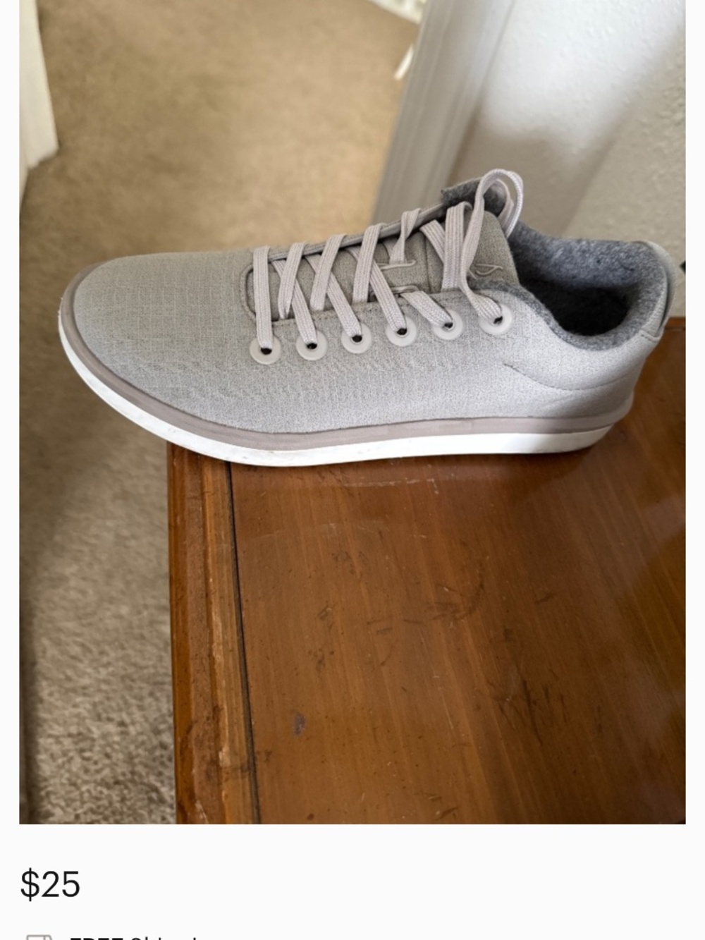 Allbirds Wool Piper Woven - Womens - Pewter Grey / Blizzard W8